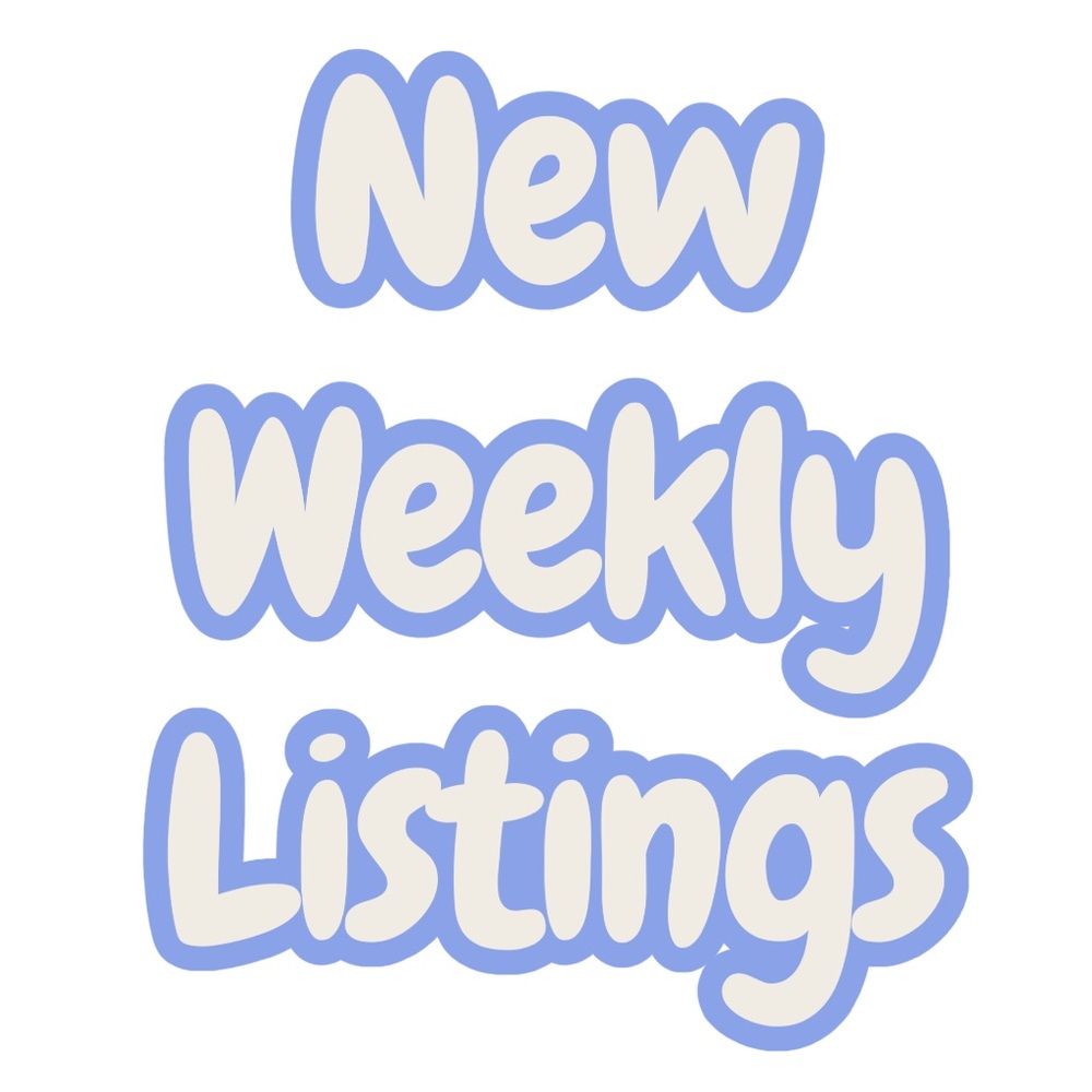 New Listings Every Week!